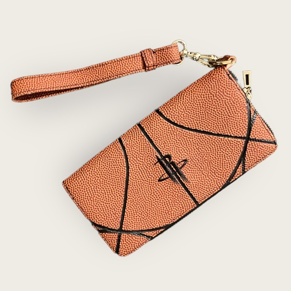 Girls Got Game Rockets Basketball Wristlet 🏀 - Picture 1 of 9